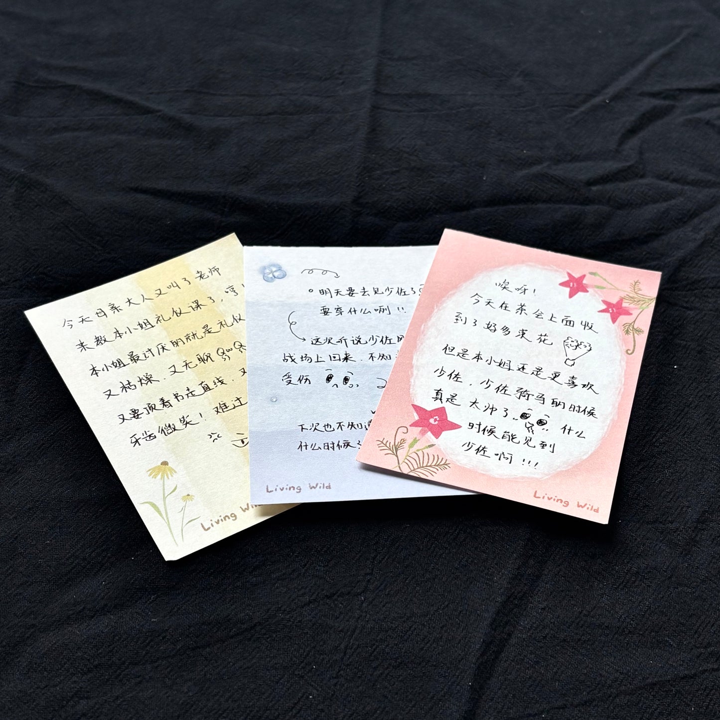 "𝓛𝓲𝓿𝓲𝓷𝓰 𝓦𝓲𝓵𝓭" Memo Pad Series