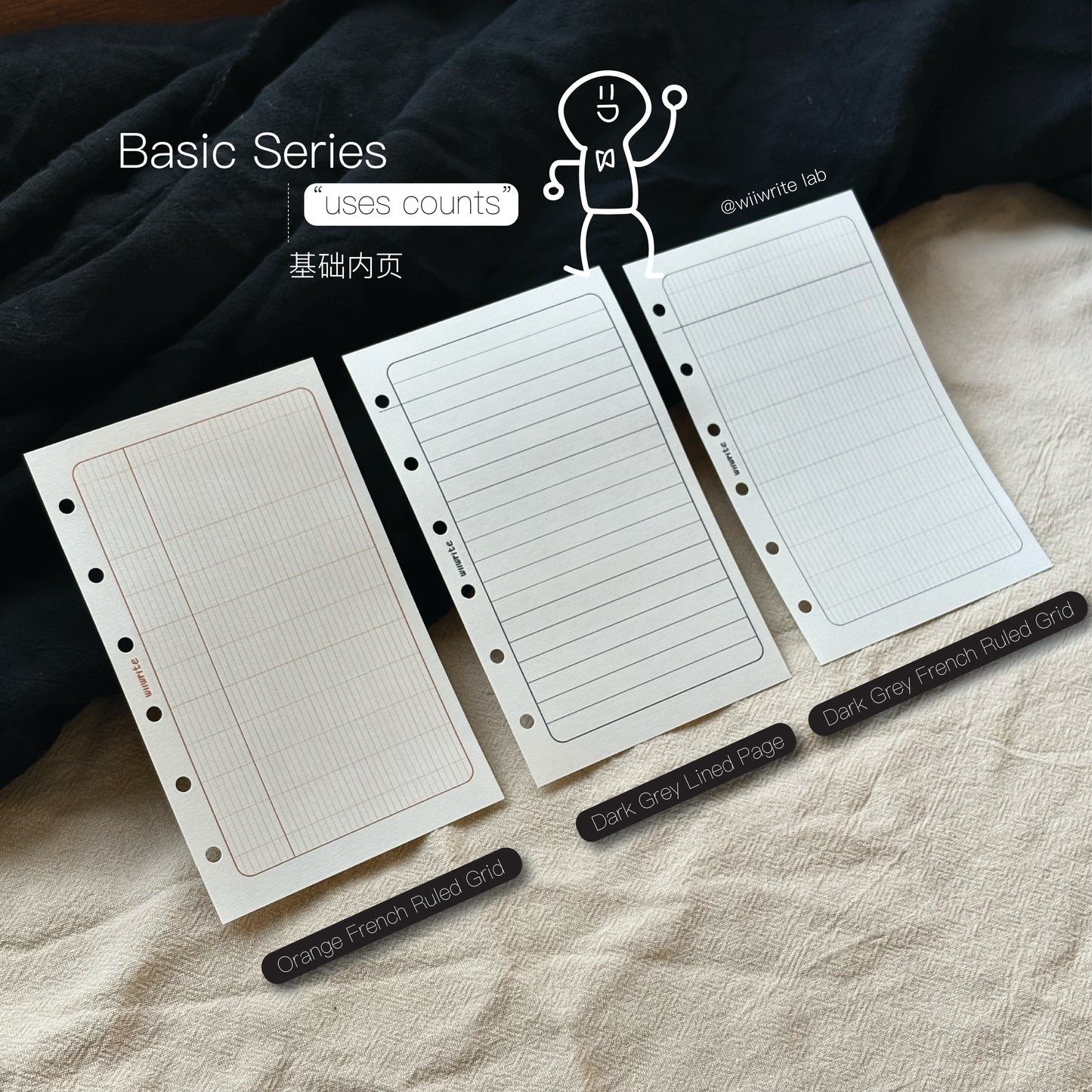 A7 โ๐๐ช๐ผ๐ฒ๐ฌ ๐ข๐ฎ๐ป๐ฒ๐ฎ๐ผโ Paper Refill (40 pages pack)