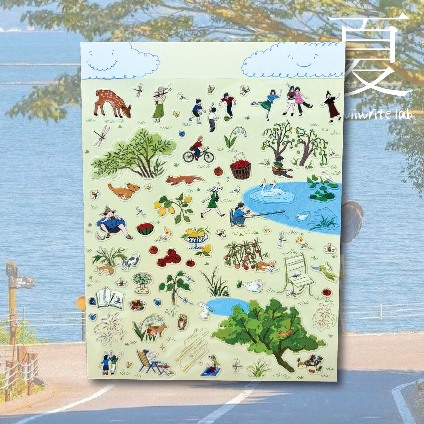 “𝓕𝓸𝓾𝓻 𝓢𝓮𝓪𝓼𝓸𝓷” Sticker