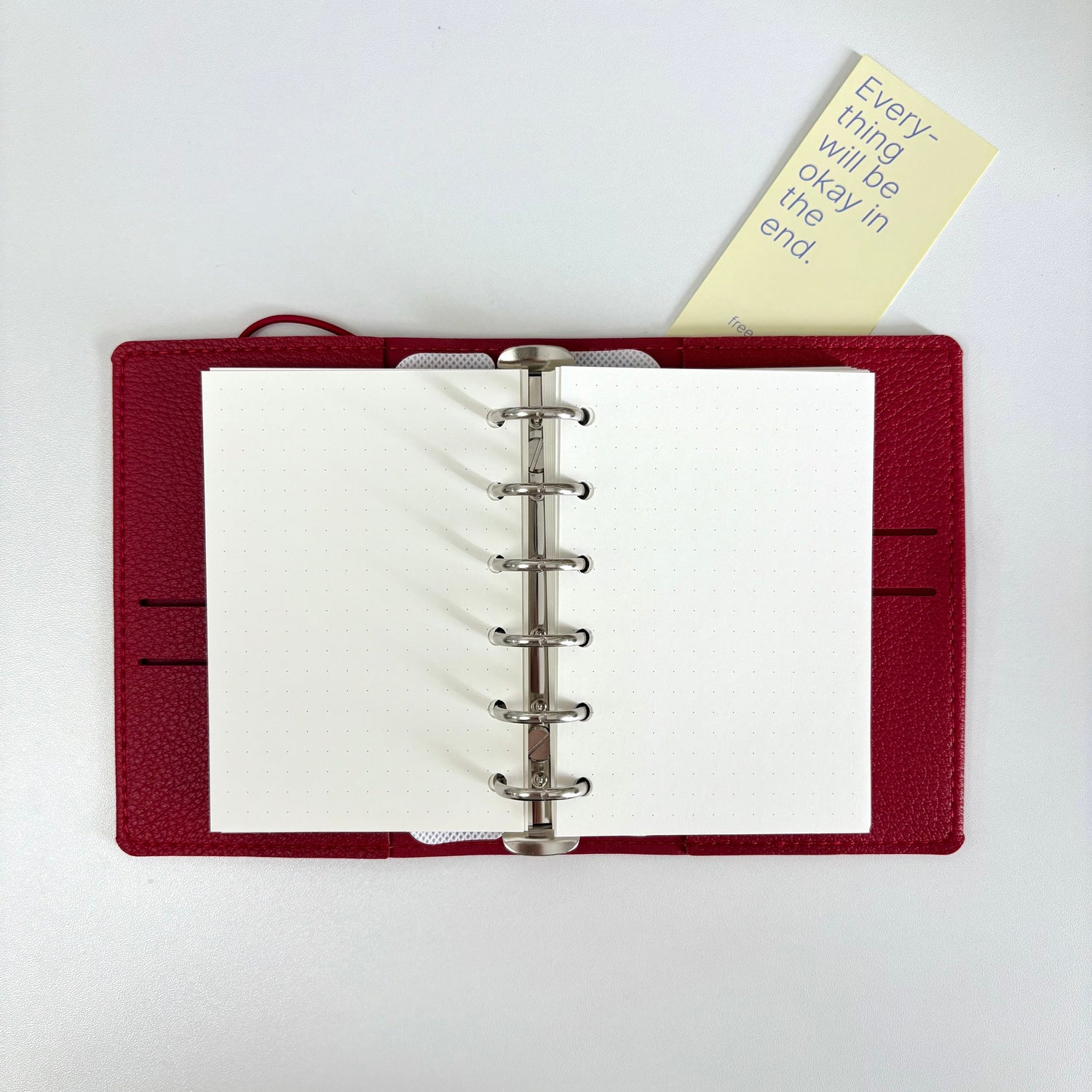 A7 “𝐴𝑢𝑡𝑢𝑚𝑛’𝑠 𝐸𝑛𝑑 𝐹𝑟𝑢𝑖𝑡” PU Leather Loose-leaf Journal