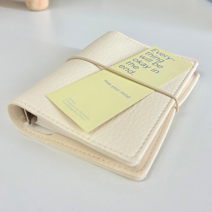 A7 “𝐴 𝑆𝑡𝑖𝑙𝑙 𝑆𝑒𝑎” PU Leather Loose-leaf Journal