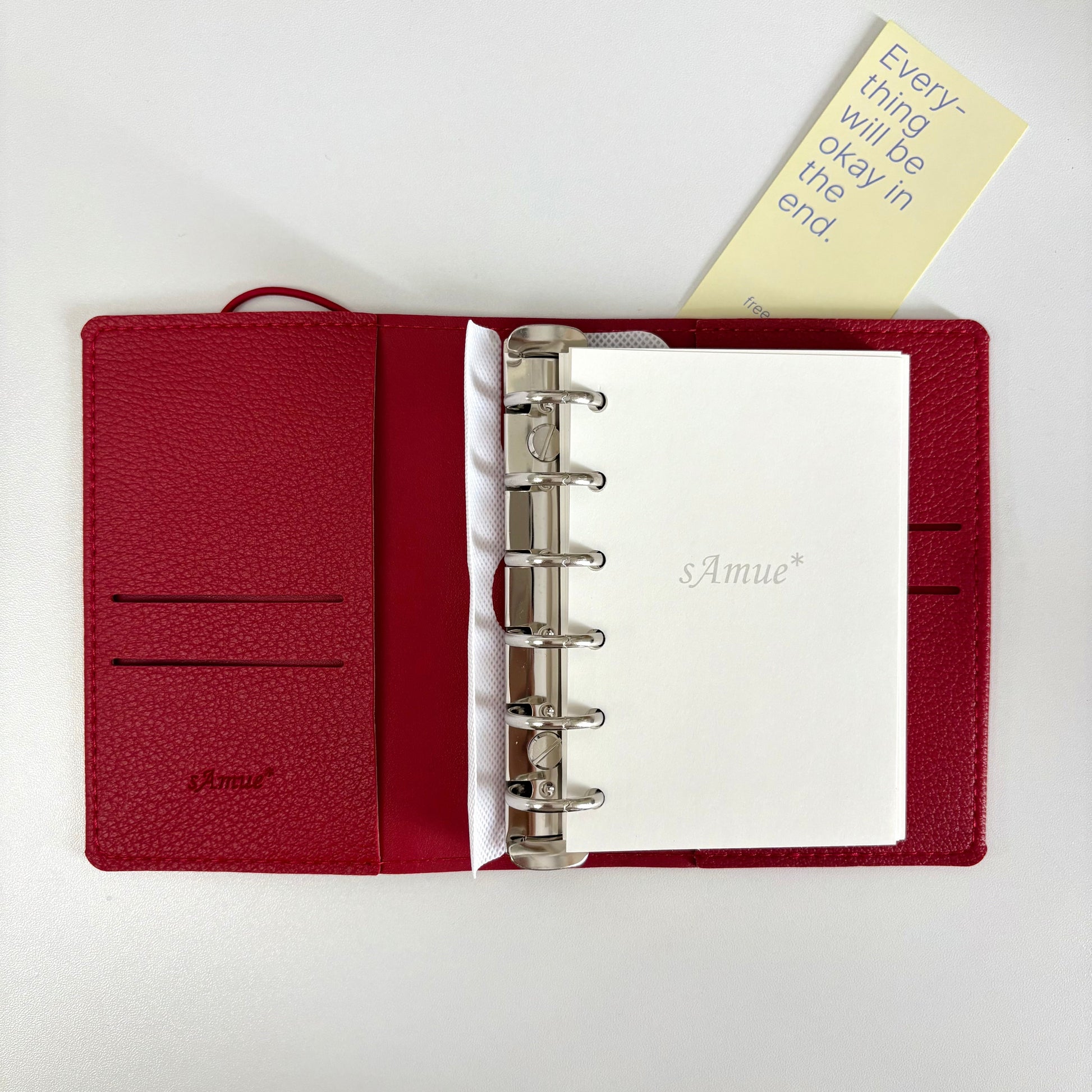 A7 “𝐴𝑢𝑡𝑢𝑚𝑛’𝑠 𝐸𝑛𝑑 𝐹𝑟𝑢𝑖𝑡” PU Leather Loose-leaf Journal