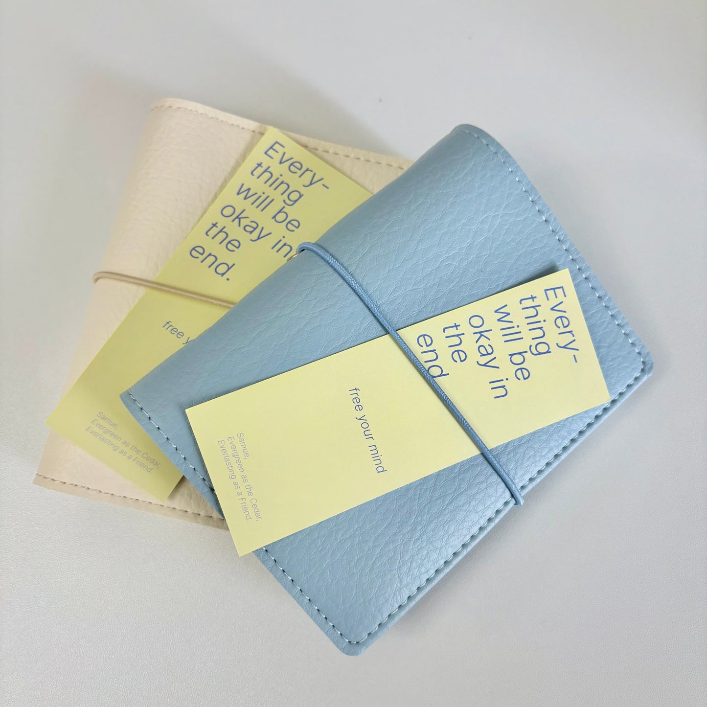 A7 “𝐴 𝑆𝑡𝑖𝑙𝑙 𝑆𝑒𝑎” PU Leather Loose-leaf Journal