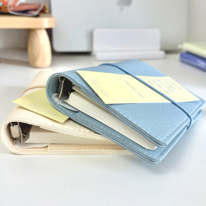 A7 “𝐴 𝑆𝑡𝑖𝑙𝑙 𝑆𝑒𝑎” PU Leather Loose-leaf Journal