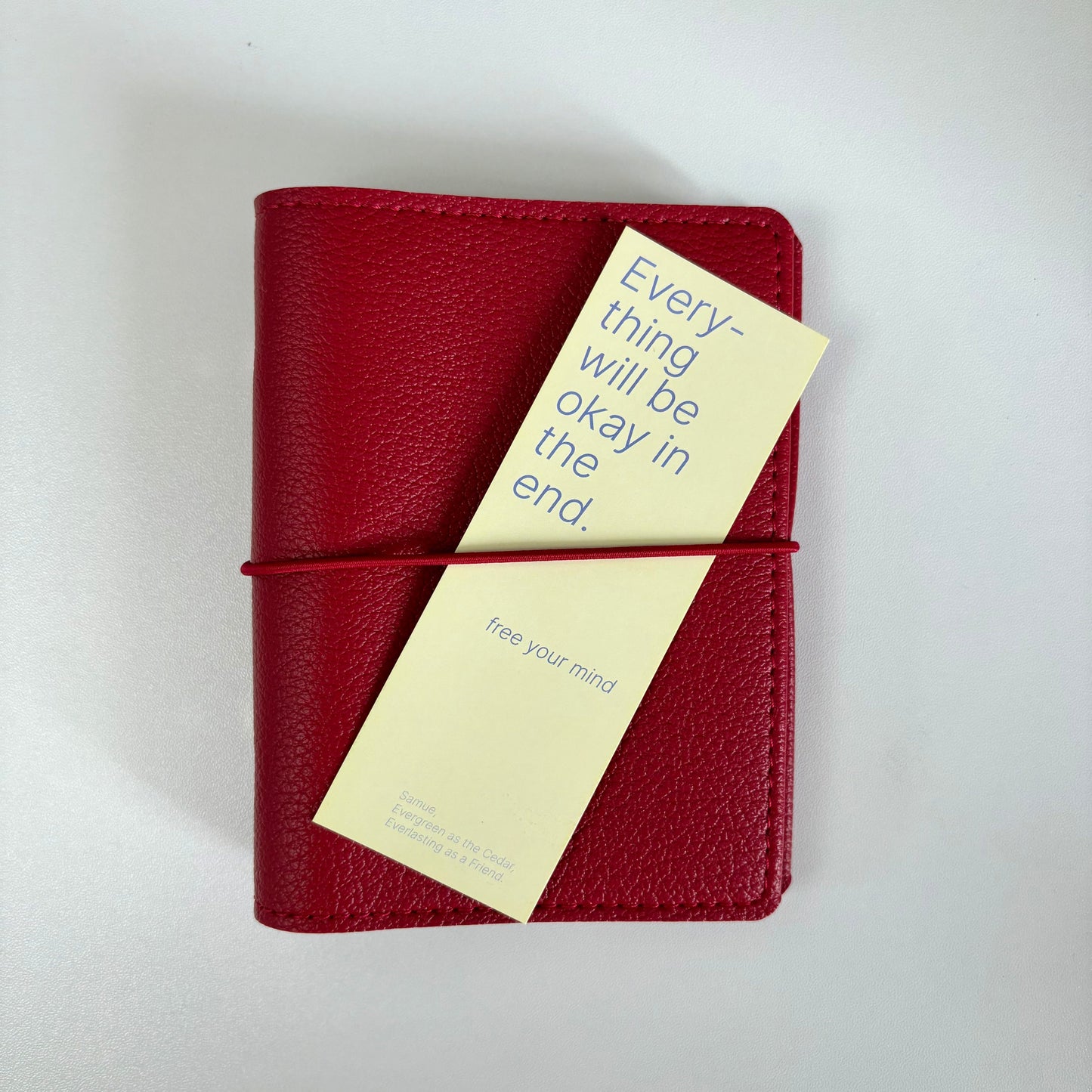 A7 “𝐴𝑢𝑡𝑢𝑚𝑛’𝑠 𝐸𝑛𝑑 𝐹𝑟𝑢𝑖𝑡” PU Leather Loose-leaf Journal