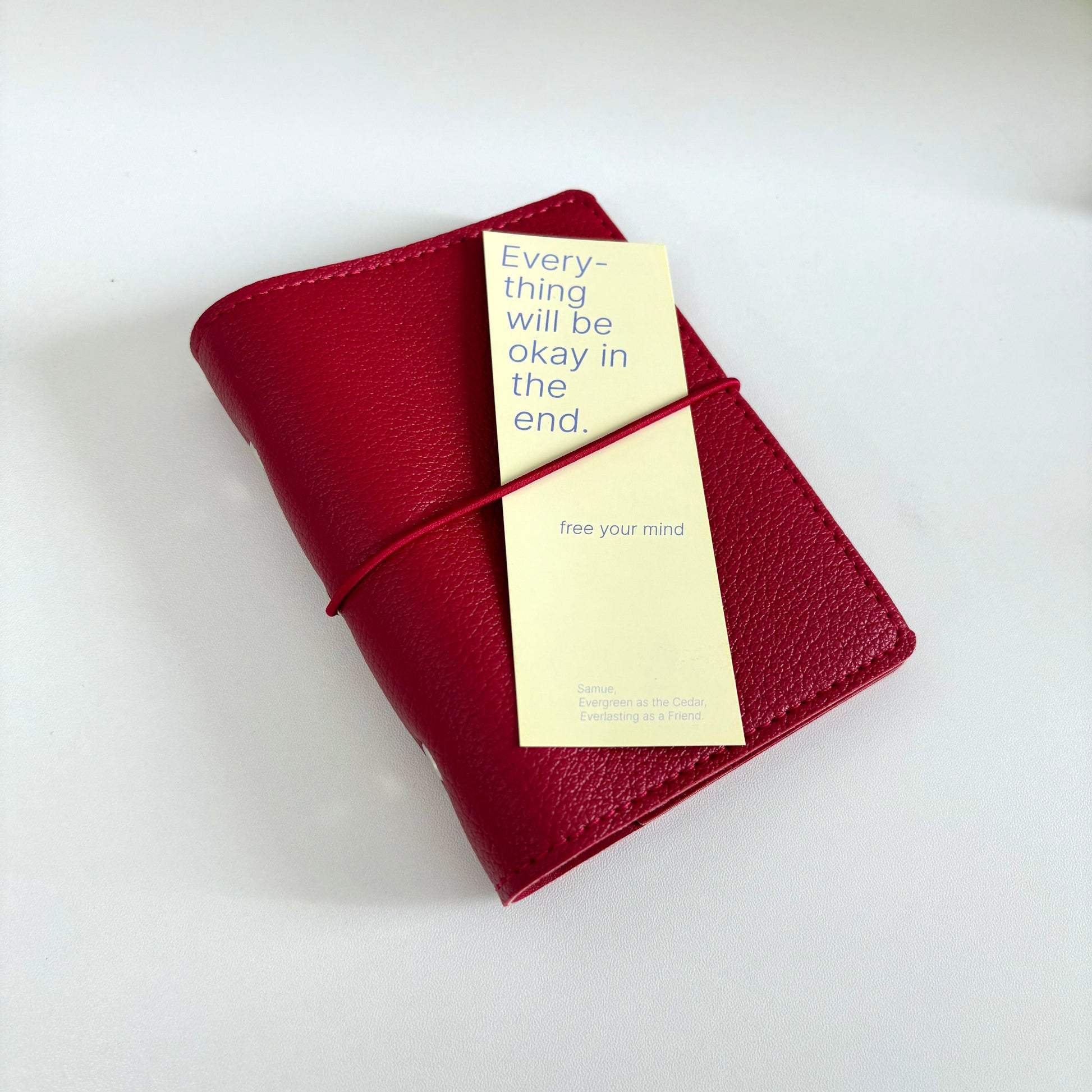 A7 “𝐴𝑢𝑡𝑢𝑚𝑛’𝑠 𝐸𝑛𝑑 𝐹𝑟𝑢𝑖𝑡” PU Leather Loose-leaf Journal