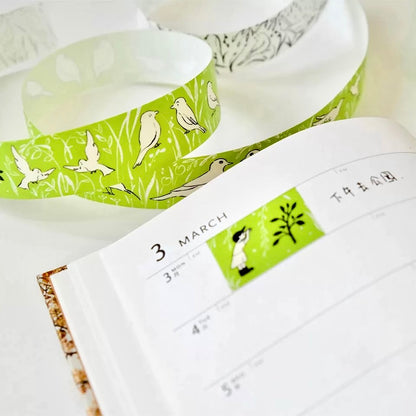 “𝓑𝓲𝓻𝓭𝔀𝓪𝓽𝓬𝓱𝓲𝓷𝓰” 20mm Washi Tape