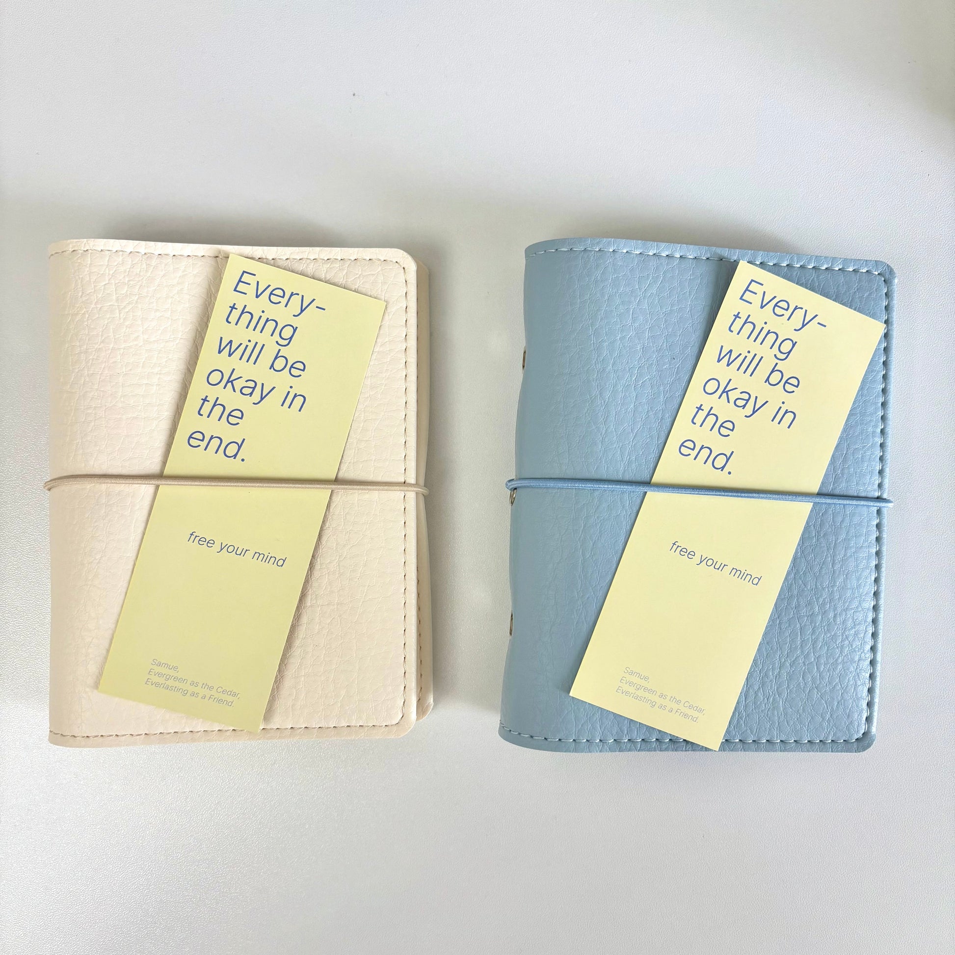 A7 “𝐴 𝑆𝑡𝑖𝑙𝑙 𝑆𝑒𝑎” PU Leather Loose-leaf Journal