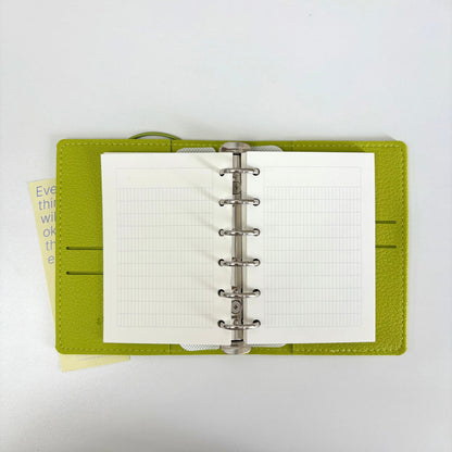 A7 “𝐴𝑢𝑡𝑢𝑚𝑛’𝑠 𝐸𝑛𝑑 𝐹𝑟𝑢𝑖𝑡” PU Leather Loose-leaf Journal