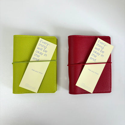 A7 “𝐴𝑢𝑡𝑢𝑚𝑛’𝑠 𝐸𝑛𝑑 𝐹𝑟𝑢𝑖𝑡” PU Leather Loose-leaf Journal