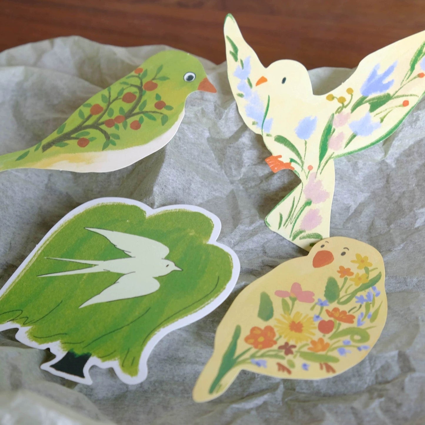 “𝓑𝓲𝓻𝓭𝓼” Die-Cut Memo Pad