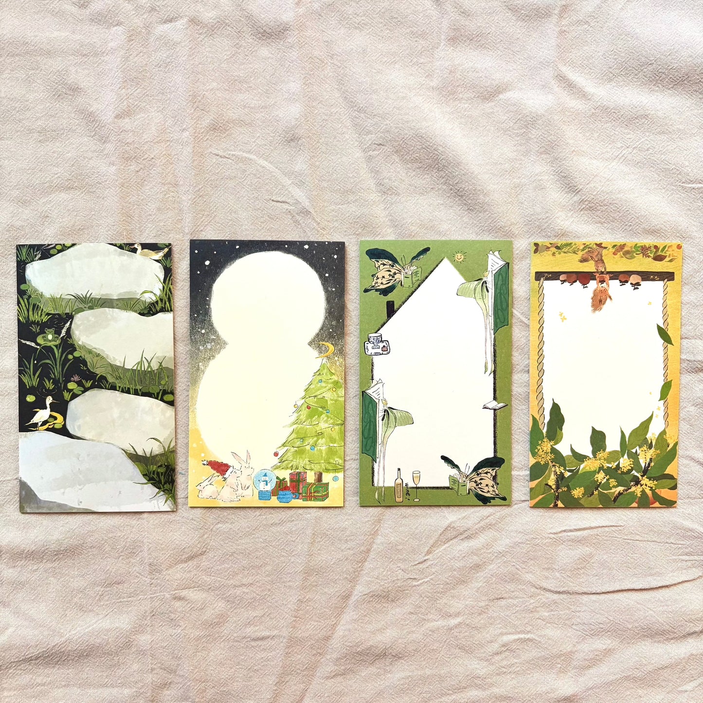 “𝓕𝓸𝓾𝓻 𝓢𝓮𝓪𝓼𝓸𝓷” Memo Pad