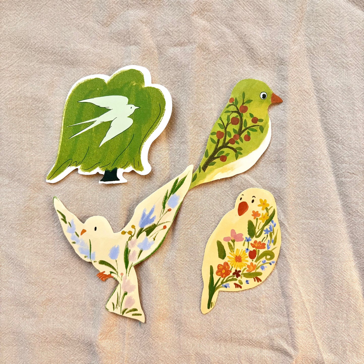 “𝓑𝓲𝓻𝓭𝓼” Die-Cut Memo Pad