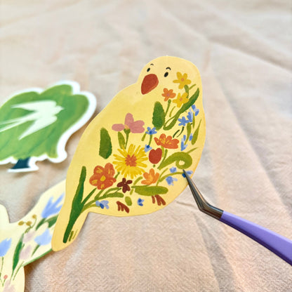 “𝓑𝓲𝓻𝓭𝓼” Die-Cut Memo Pad