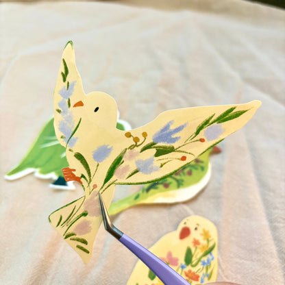 “𝓑𝓲𝓻𝓭𝓼” Die-Cut Memo Pad