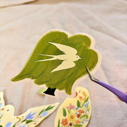 “𝓑𝓲𝓻𝓭𝓼” Die-Cut Memo Pad