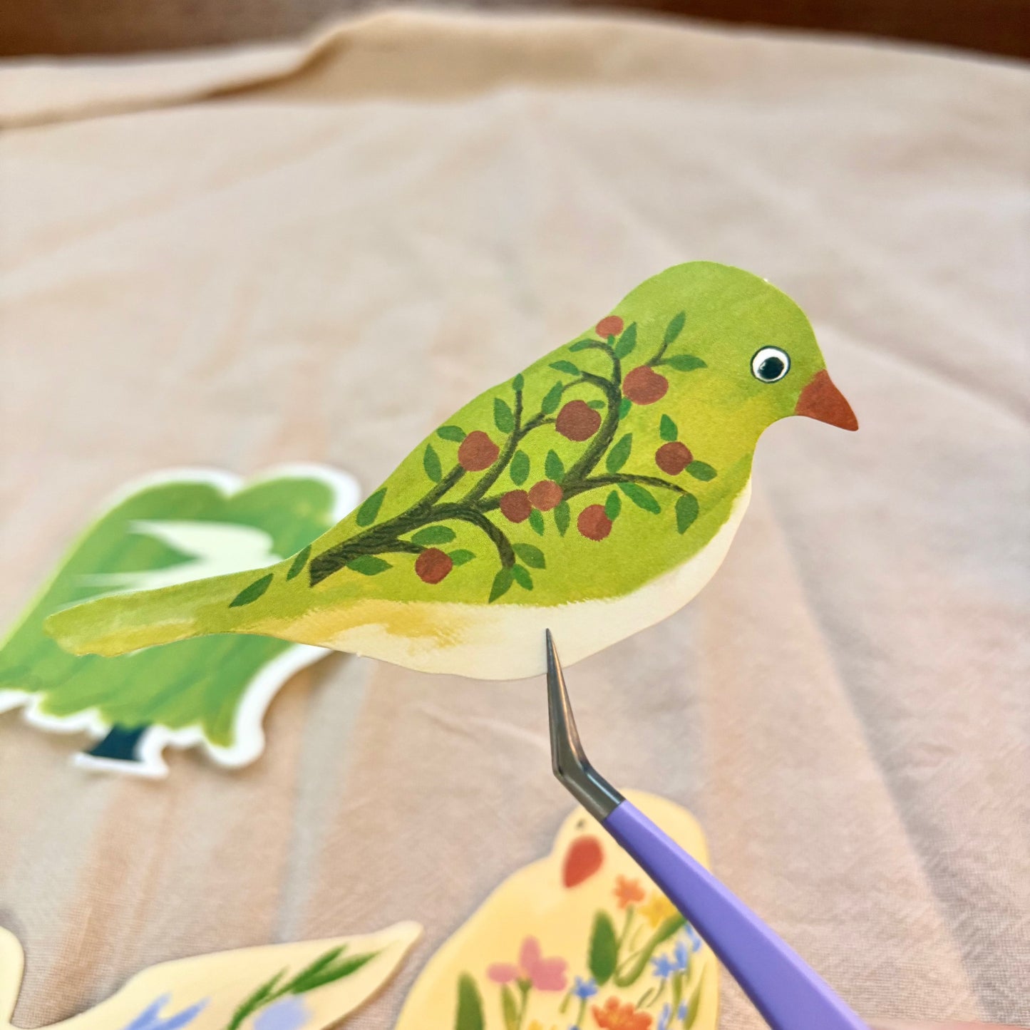 “𝓑𝓲𝓻𝓭𝓼” Die-Cut Memo Pad