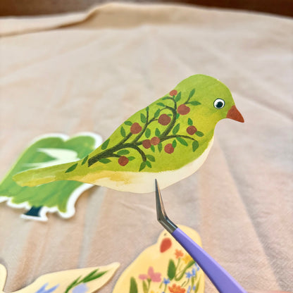 “𝓑𝓲𝓻𝓭𝓼” Die-Cut Memo Pad