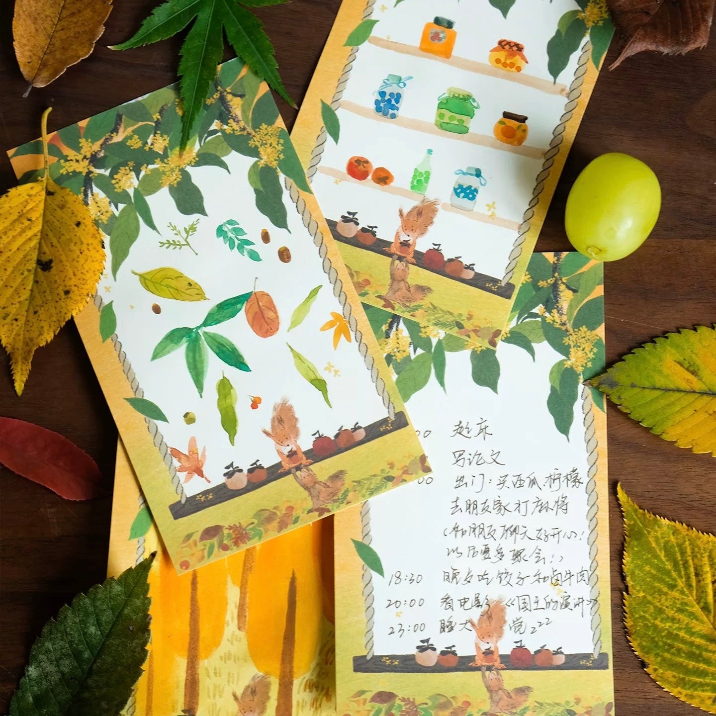 “𝓕𝓸𝓾𝓻 𝓢𝓮𝓪𝓼𝓸𝓷” Memo Pad