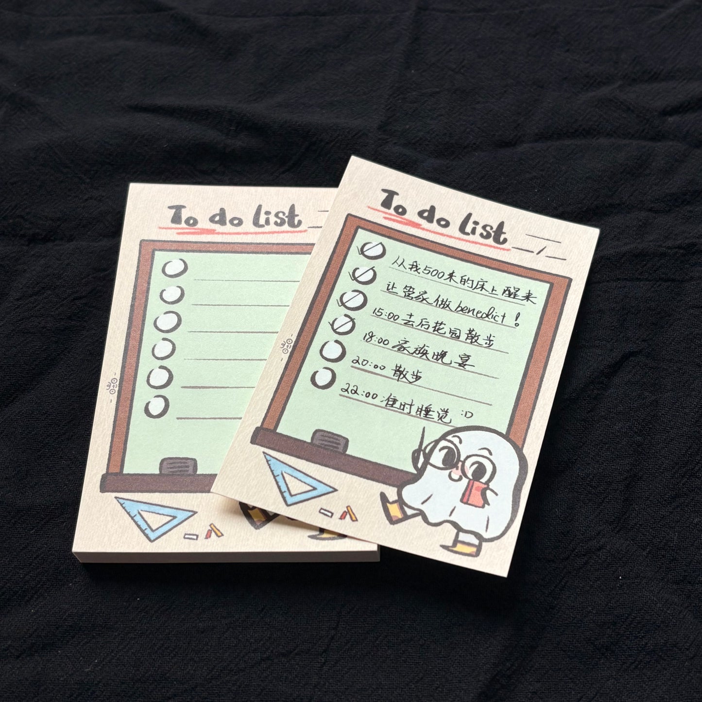 "𝓛𝓲𝓽𝓽𝓵𝓮 𝓖𝓱𝓸𝓼𝓽" Memo Pad Series