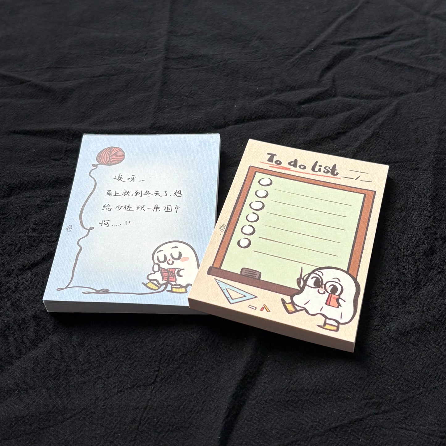 "𝓛𝓲𝓽𝓽𝓵𝓮 𝓖𝓱𝓸𝓼𝓽" Memo Pad Series