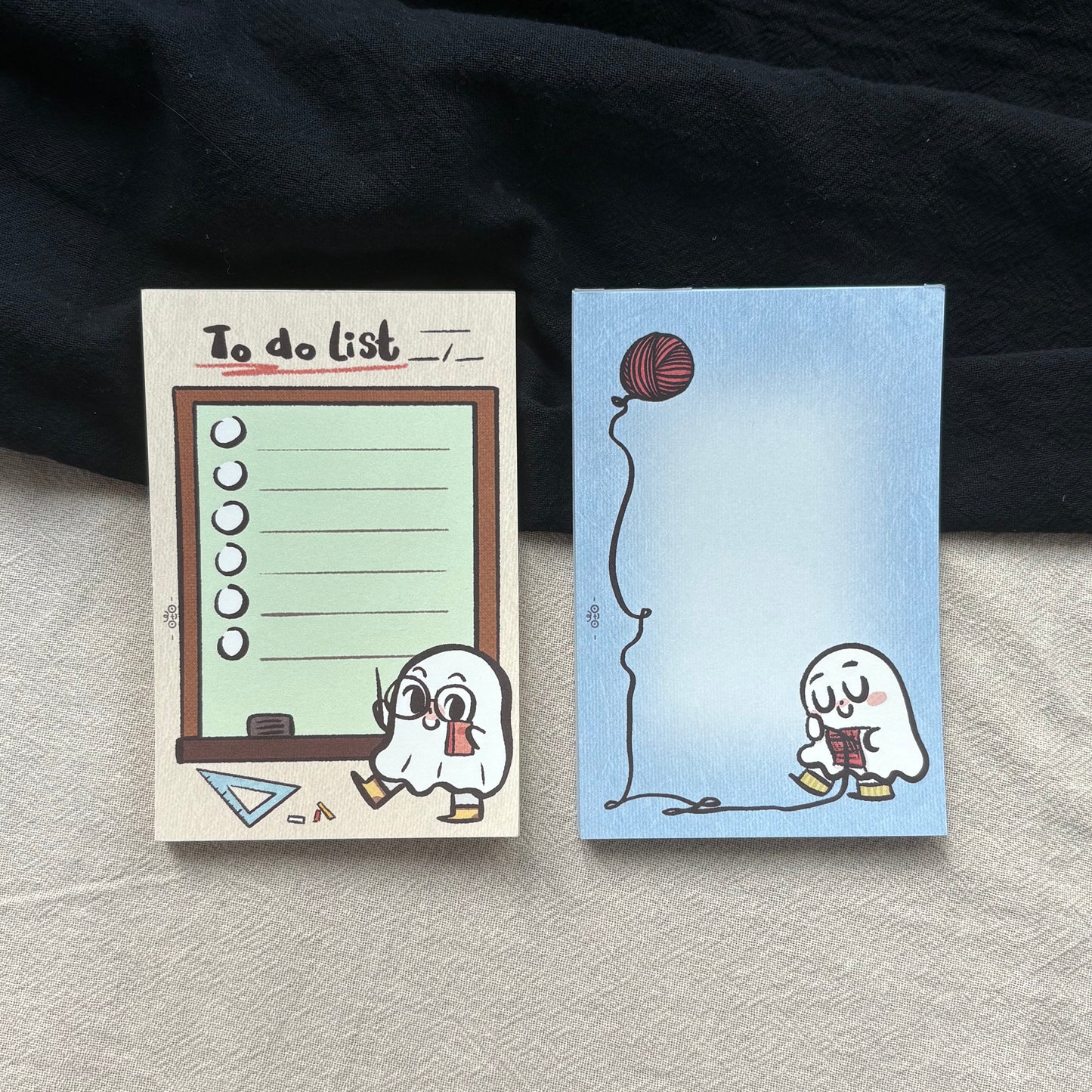 "𝓛𝓲𝓽𝓽𝓵𝓮 𝓖𝓱𝓸𝓼𝓽" Memo Pad Series