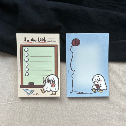 "𝓛𝓲𝓽𝓽𝓵𝓮 𝓖𝓱𝓸𝓼𝓽" Memo Pad Series