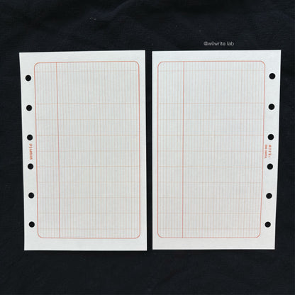 A7 “𝓑𝓪𝓼𝓲𝓬 𝓢𝓮𝓻𝓲𝓮𝓼” Paper Refill (40 pages pack)