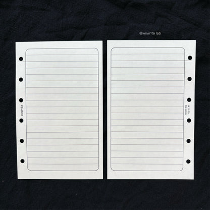 A7 “𝓑𝓪𝓼𝓲𝓬 𝓢𝓮𝓻𝓲𝓮𝓼” Paper Refill (40 pages pack)